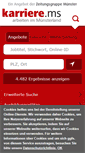 Mobile Screenshot of karriere.ms